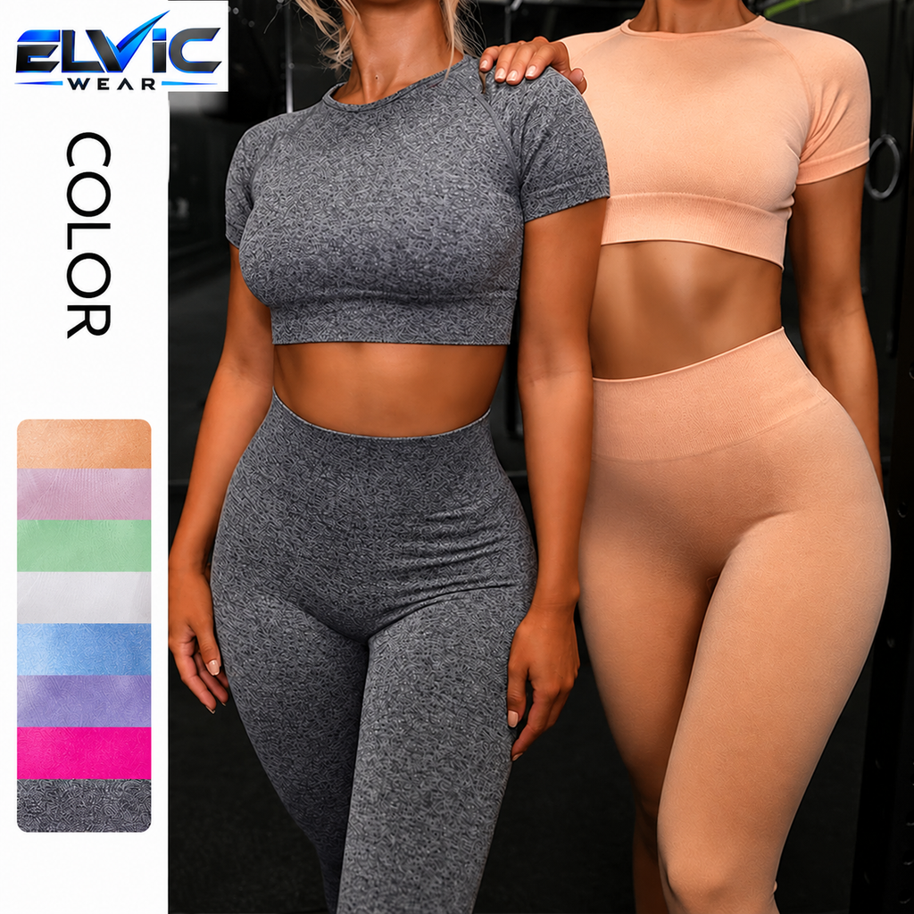 ELVic™ Seamless Sculpt Women's Yoga & Fitness Set