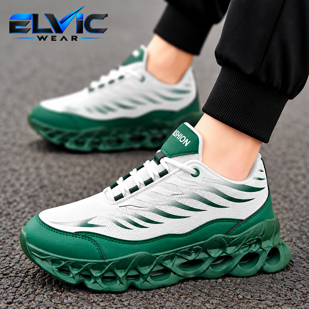 ELVic Wear™ Men's Chunky Lace-Up Sneakers
