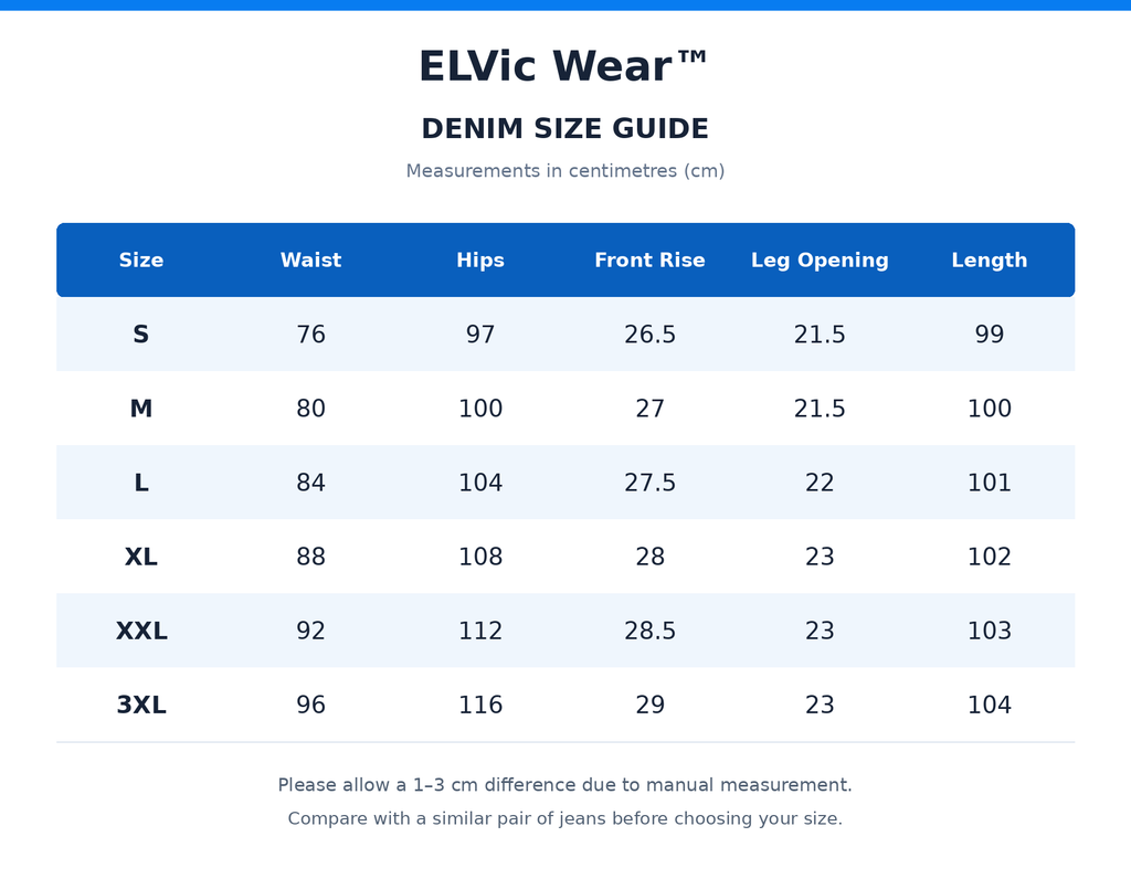 ELVic Wear™ Men's Distressed Slim-Fit Cargo Biker Jeans